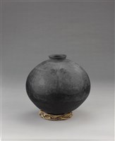 Handmade Traditional Ceramic Pot: Hidden Courage Collection Image, Figure 1, Total 3 Figures