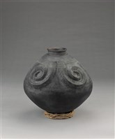 Handmade Traditional Ceramic Pot: Courage of Others Collection Image, Figure 1, Total 3 Figures