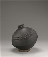 Handmade Traditional Ceramic Pot: Gestation Collection Image, Figure 2, Total 2 Figures