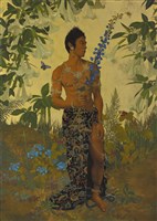 花不動的圖片