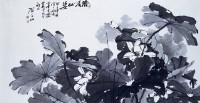 墨荷的圖片