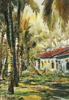 椰林秋濃的圖片