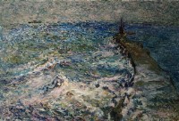 港口紅燈的圖片