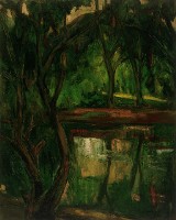 池畔風景(小坪頂)藏品圖，第1張