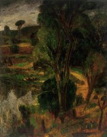 池畔風景(小坪頂)藏品圖，第1張