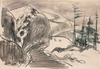 合歡山(一)藏品圖，第1張