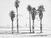 洛杉磯長堤海岸(二)藏品圖，第1張