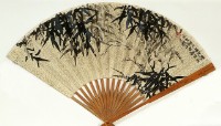 墨竹成扇藏品圖，第1張