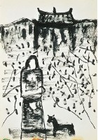 速寫(女於荒城)藏品圖，第1張