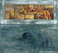 旅行紀念品－大峽谷與遠山的圖片