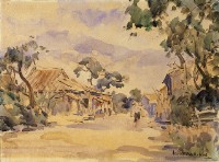 鄉村人物風景藏品圖，第1張