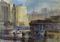 雨中行藏品圖，第1張