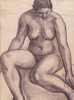 人體素描之四藏品圖，第1張