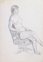 人物速寫之三藏品圖，第1張