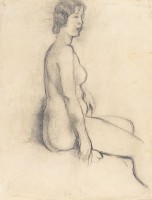 人物速寫之四藏品圖，第1張