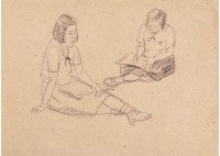 人物速寫之二十四藏品圖，第1張