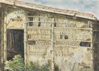 竹材石灰壁藏品圖，第1張