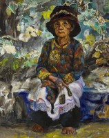 魯凱老嫗(二)藏品圖，第1張