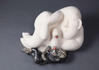 海埔猴精-吸奶藏品圖，第1張