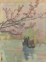 霧裡櫻花(陽明山)藏品圖，第1張