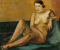 坐的裸女像(十)藏品圖，第1張