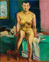 坐的裸女像（十二）藏品圖，第1張