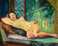 臥的裸女像(二)藏品圖，第1張