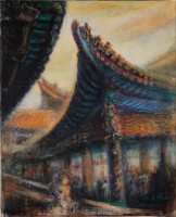 飛簷崇偉-諦願寺的圖片