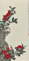 山茶麻雀的圖片