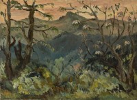 阿里山遙望玉山藏品圖，第1張