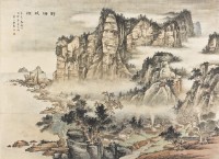 野柳晚煙的圖片