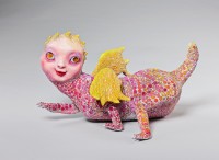 The Dragon on the Wall--with Double Wings and Baby Face Collection Image, Figure 1, Total 3 Figures