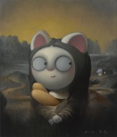 「萌」娜麗莎的圖片
