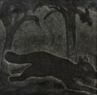 奔跑的狗(向右)藏品圖，第1張