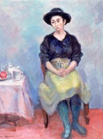 黑帽子的女人藏品圖，第1張