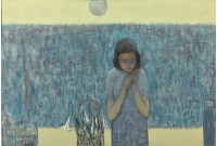 少女與花藏品圖，第1張