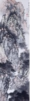 夏山疊瀑的圖片
