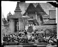 國王抵達佛寺藏品圖，第1張