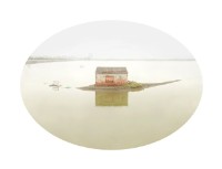 臺灣水沒－臺南市南區四鯤鯓魚塭寮的圖片