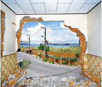 窗景（海汕3路236-3號 李啟川宅）藏品圖，第1張