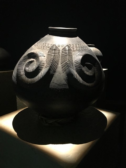 Handmade Traditional Ceramic Pot: Courage of Others