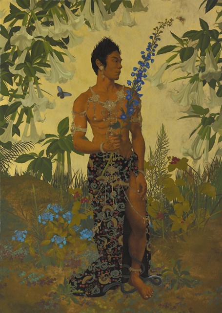 花不動的圖片