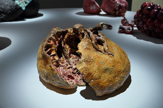 Personal Tortuous History of Flesh: Field of Vitality--Split Orange