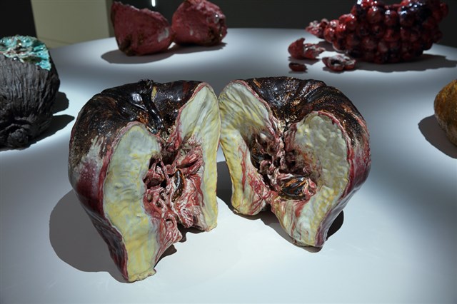 Personal Tortuous History of Flesh: Field of Vitality--Split Apple