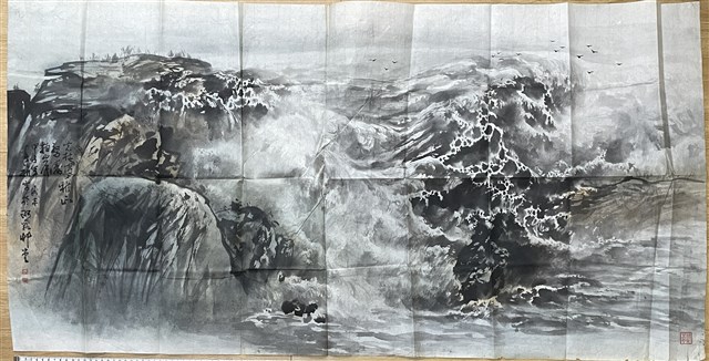 浪濤的圖片