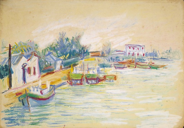 A Riverside Scene