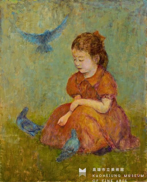 Feeding Pigeons Collection Image