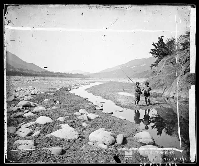 乾旱時節的荖濃溪藏品圖，第1張