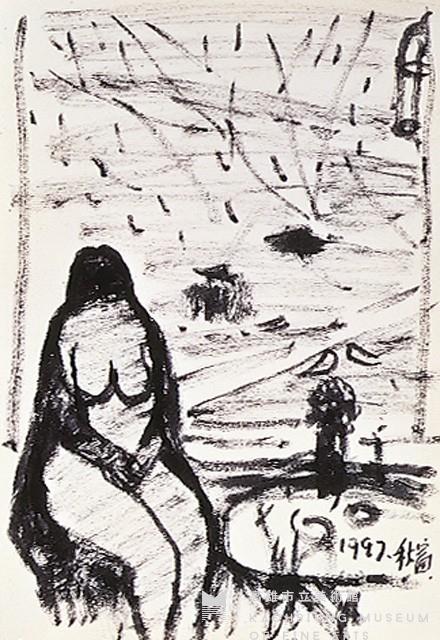 速寫(秋窗)藏品圖，第1張