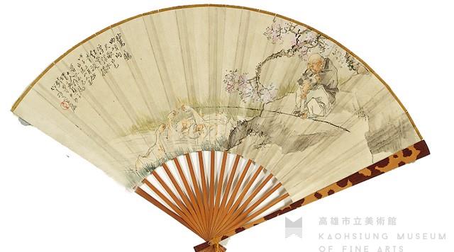 人物成扇藏品圖，第1張